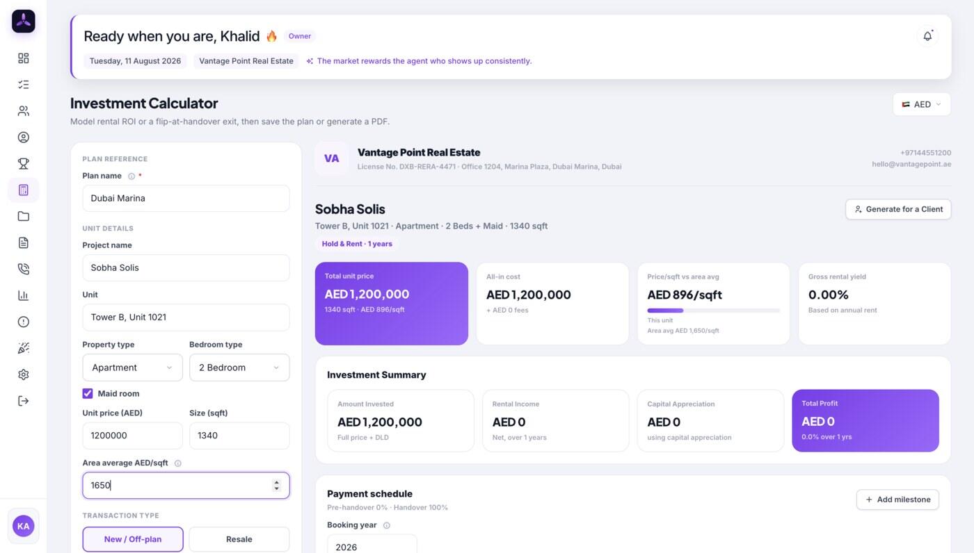 Investment calculator